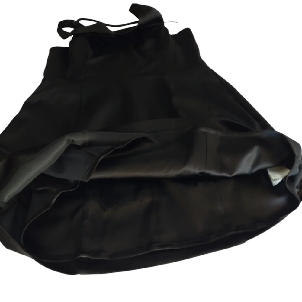 Abercrombie & Fitch Dress Women's Black Mini A Line Sleeveless Dress Size L NWT - Picture 6 of 10